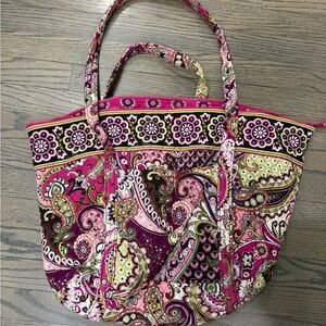 Vera Bradley Paisley Tote Bag